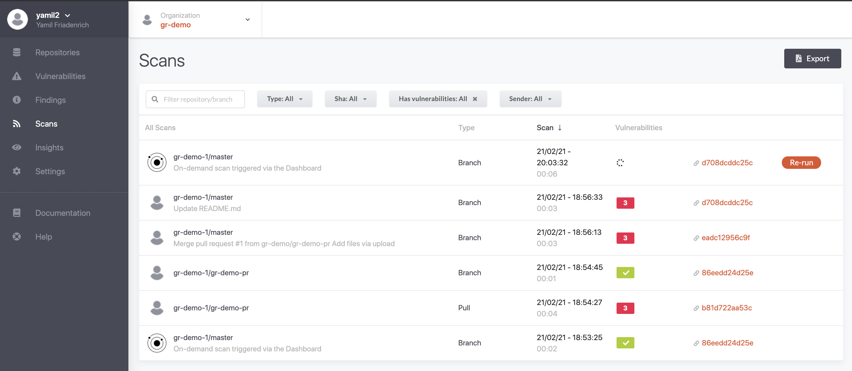 GuardRails Dashboard 3